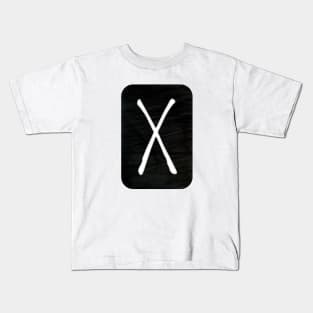 Gebo | Elder Futhark Runes Kids T-Shirt